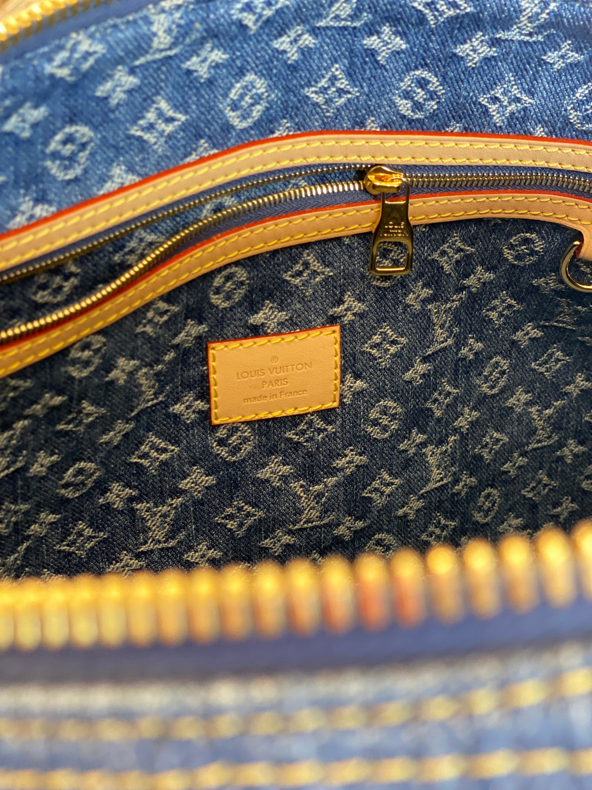 LOUIS VUITTON | Keepall Bandoulière 45 In Denim