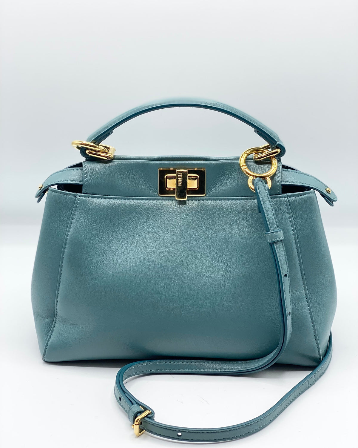 FENDI | Peekaboo Mini Teal