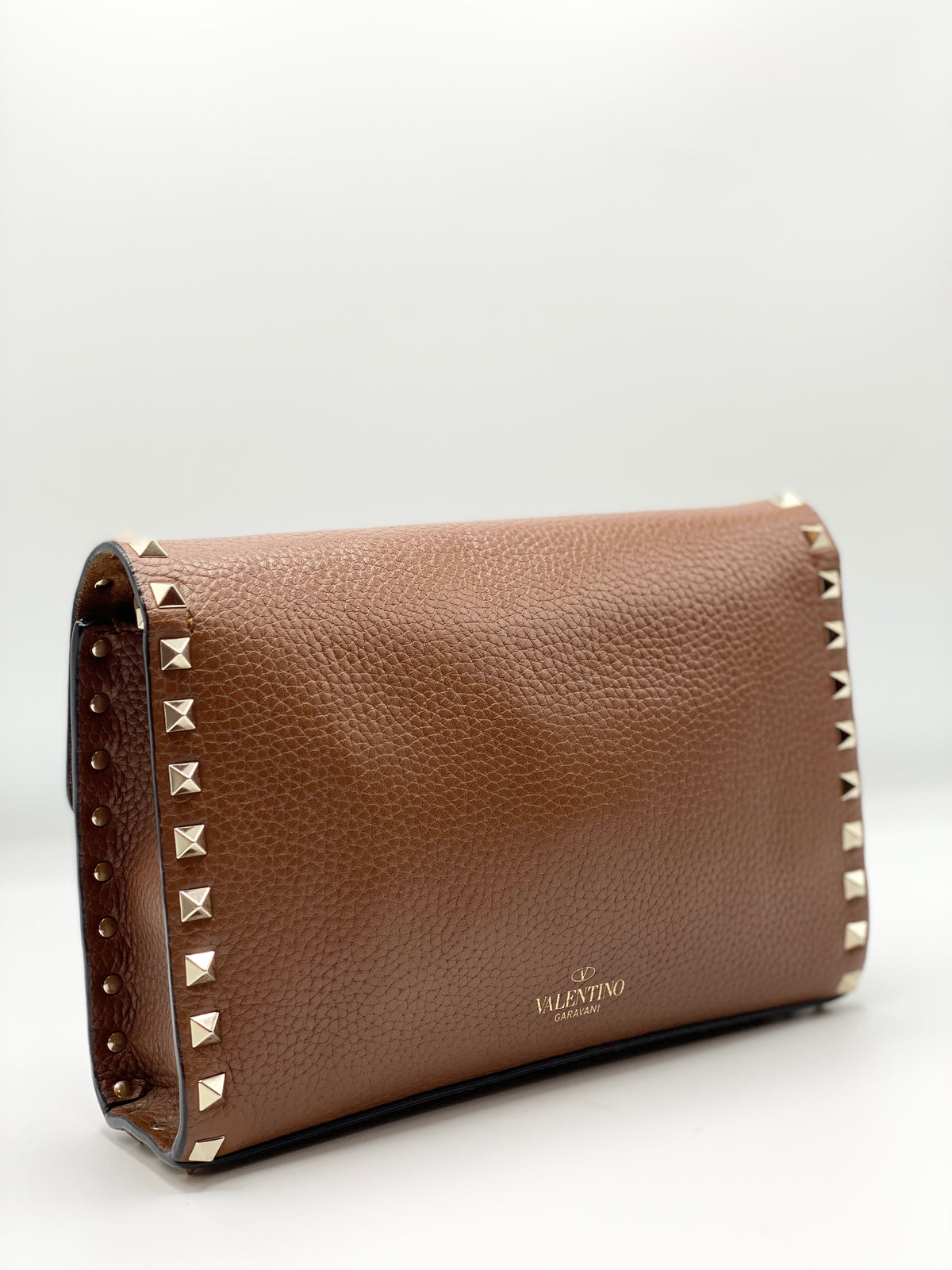 VALENTINO | Rockstud Crossbody in Gold