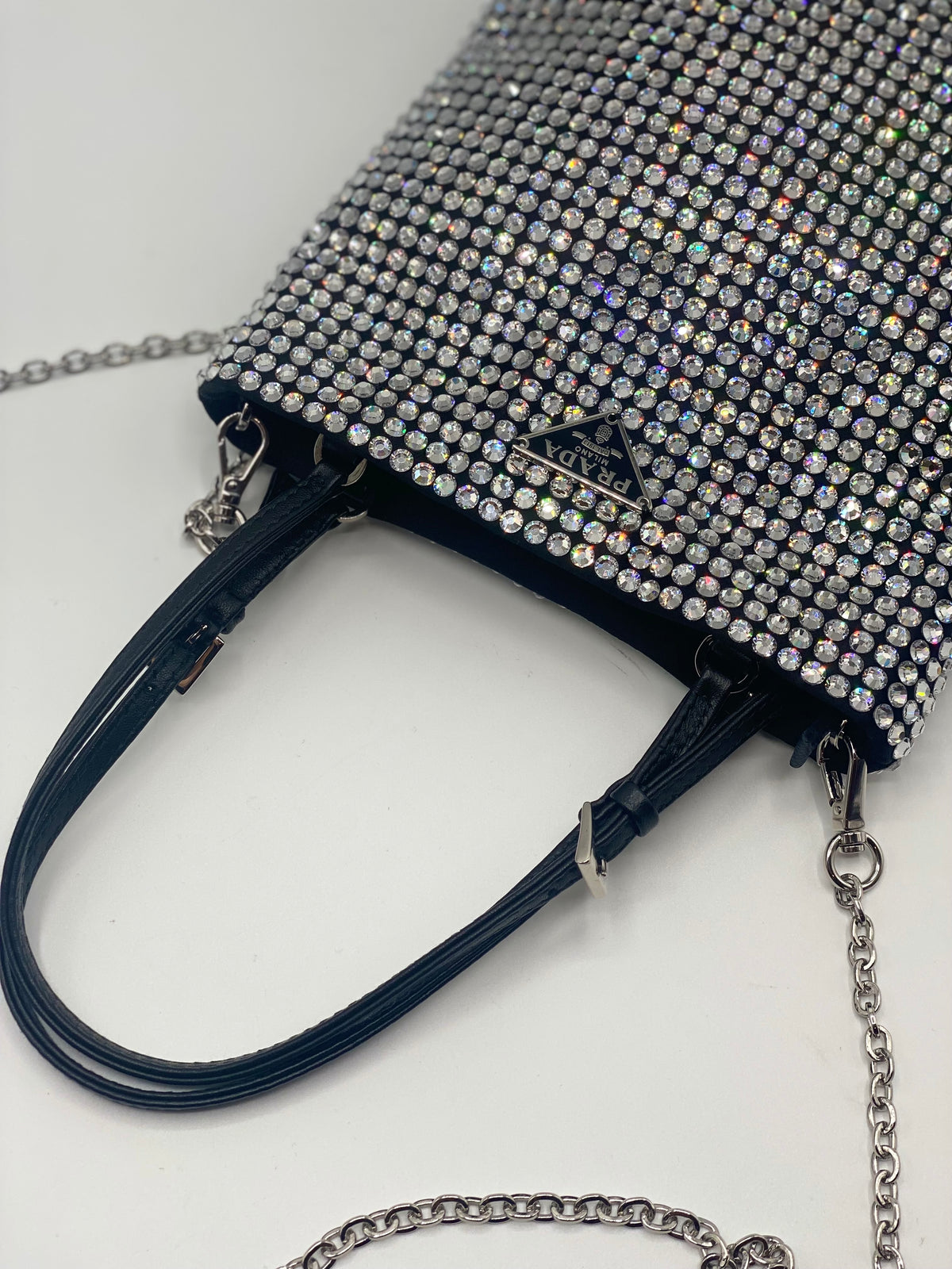 PRADA | Mini Shopper Rhinestone