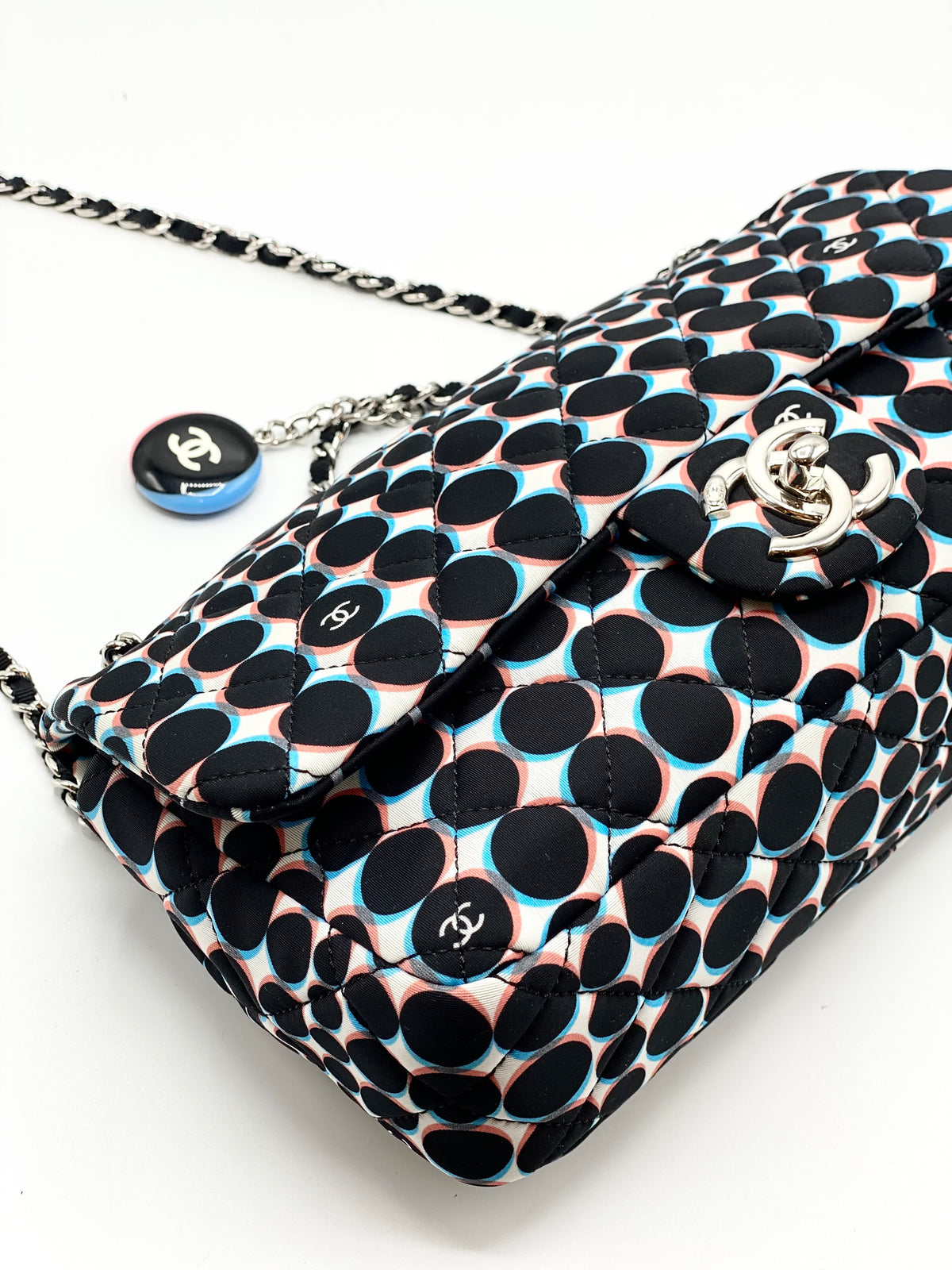 CHANEL | Flap Folka Dot Nylon Limited Edition