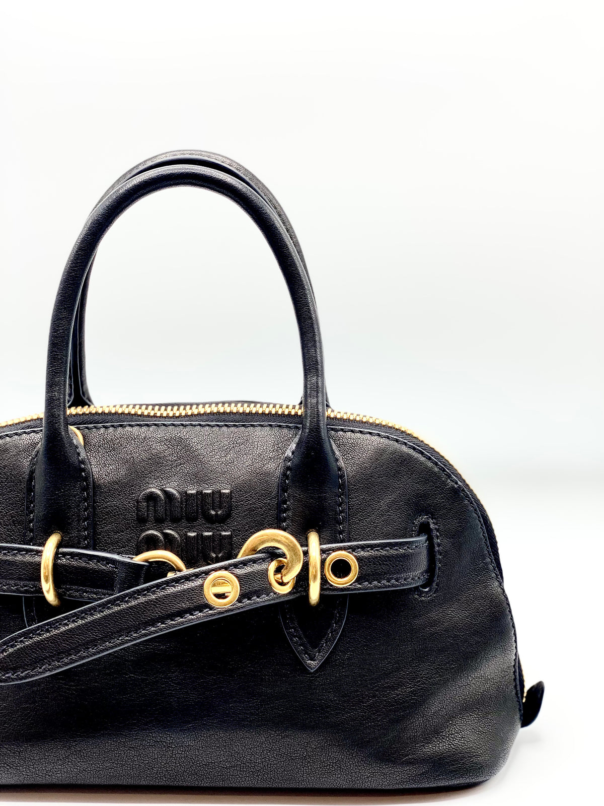 MIU MIU | Aventure Black Bag
