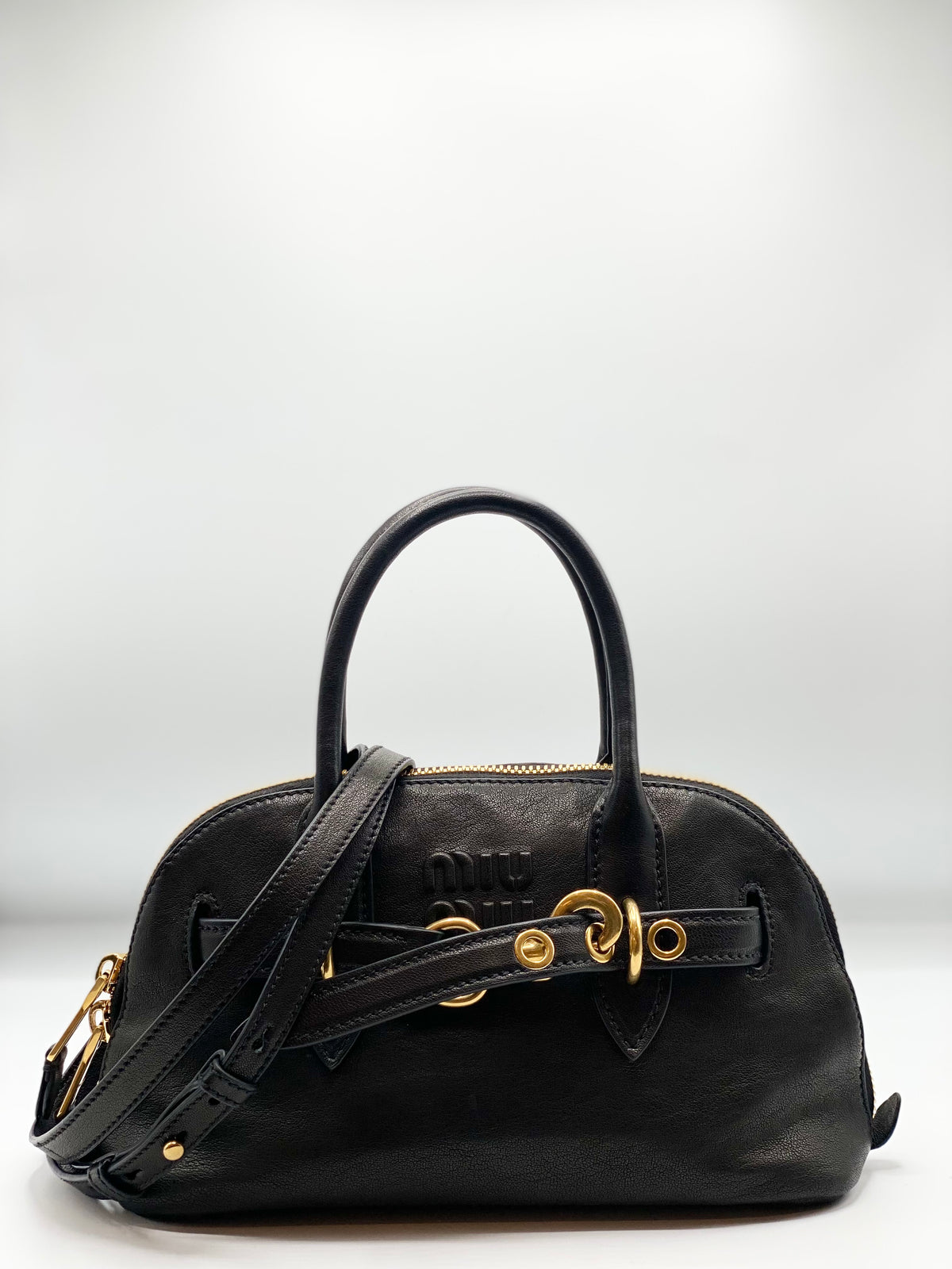 MIU MIU | Aventure Black Bag