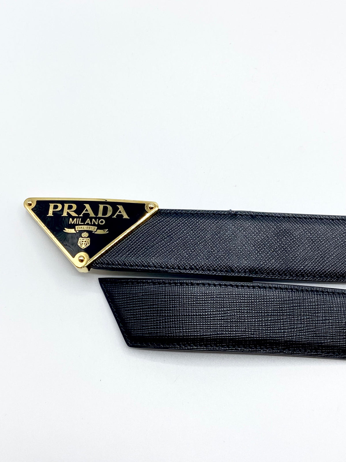 PRADA |  Triangle Logo Belt