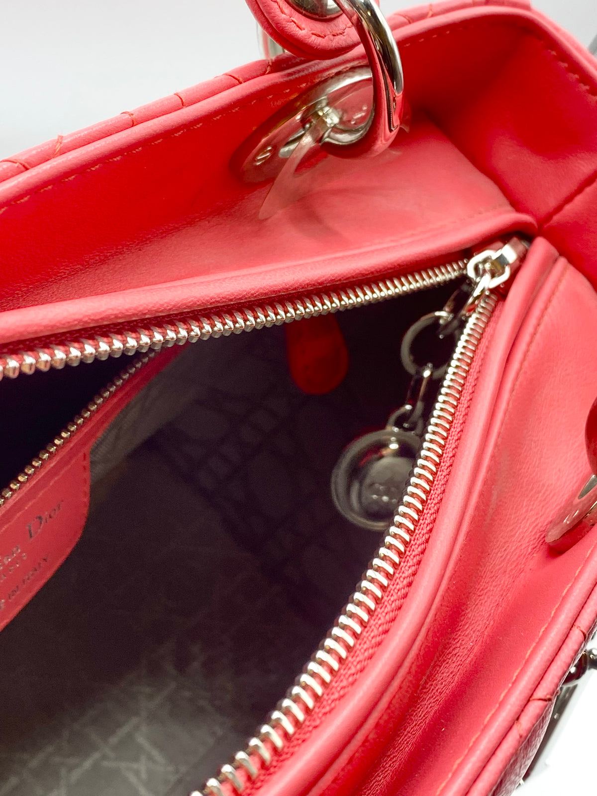 DIOR | Lady Medium Pink Cannage
