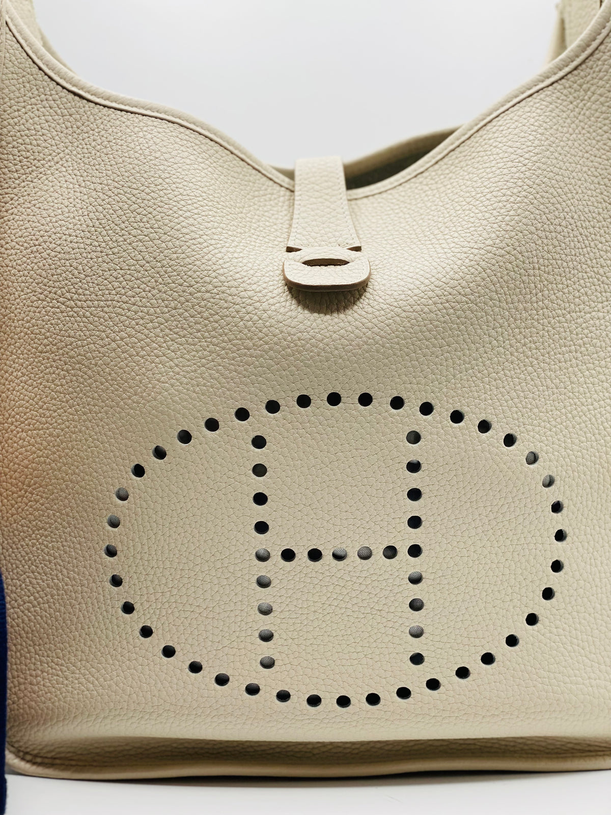 HERMES |  EVELYNE BAG III 29 BEIGE