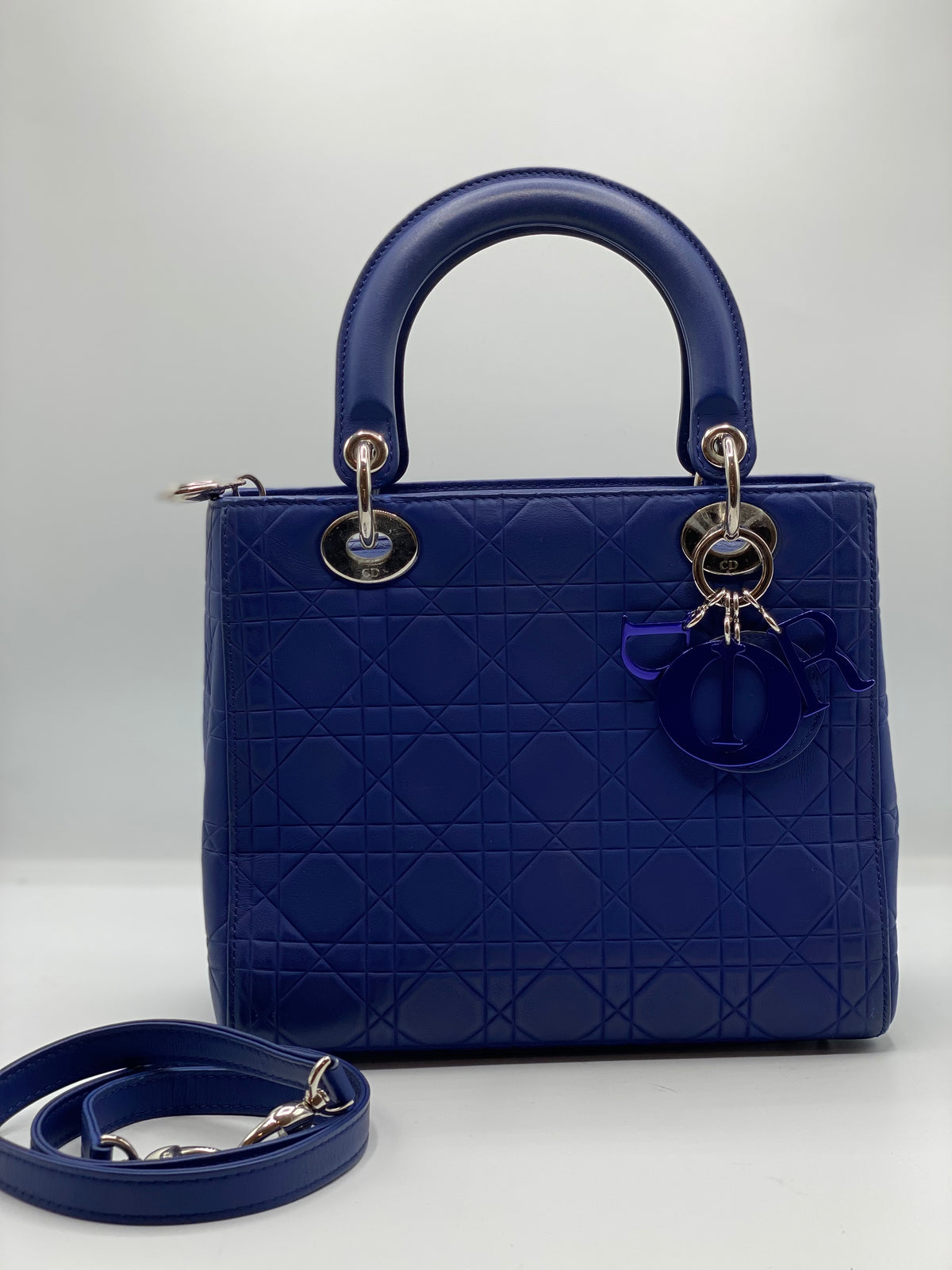 DIOR | Lady Dior Blue Cannage