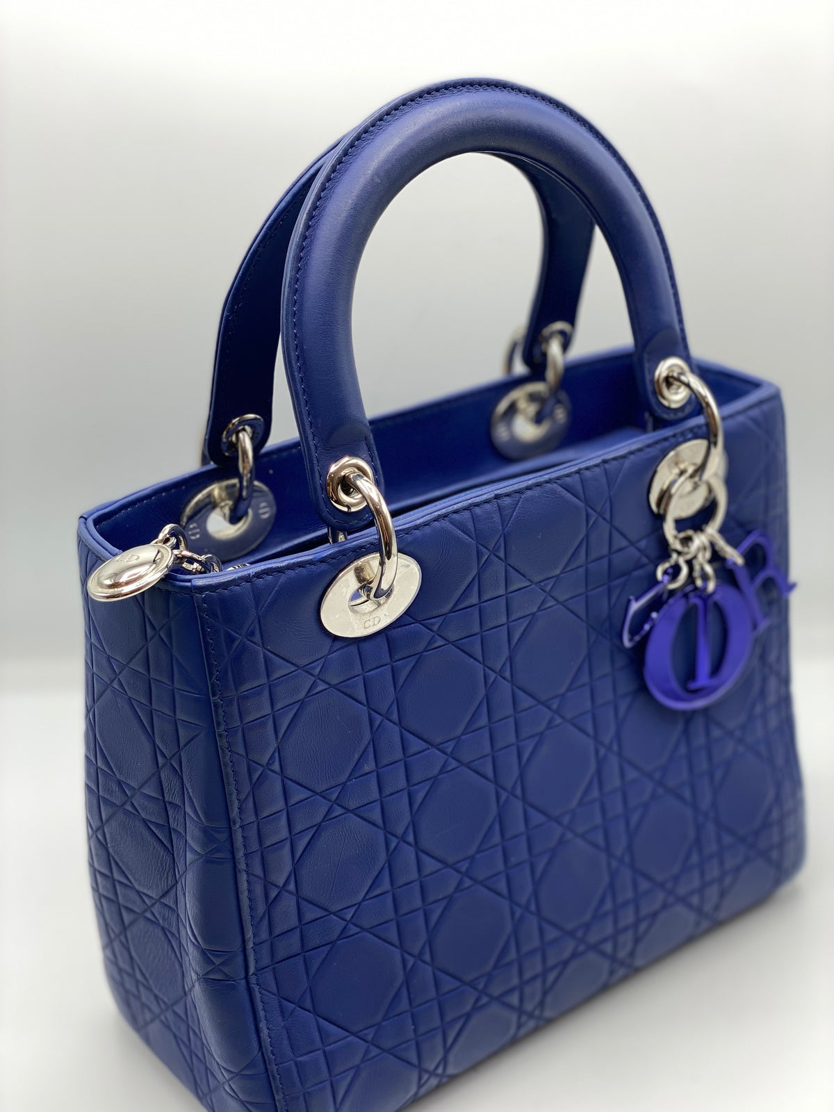 DIOR | Lady Dior Blue Cannage