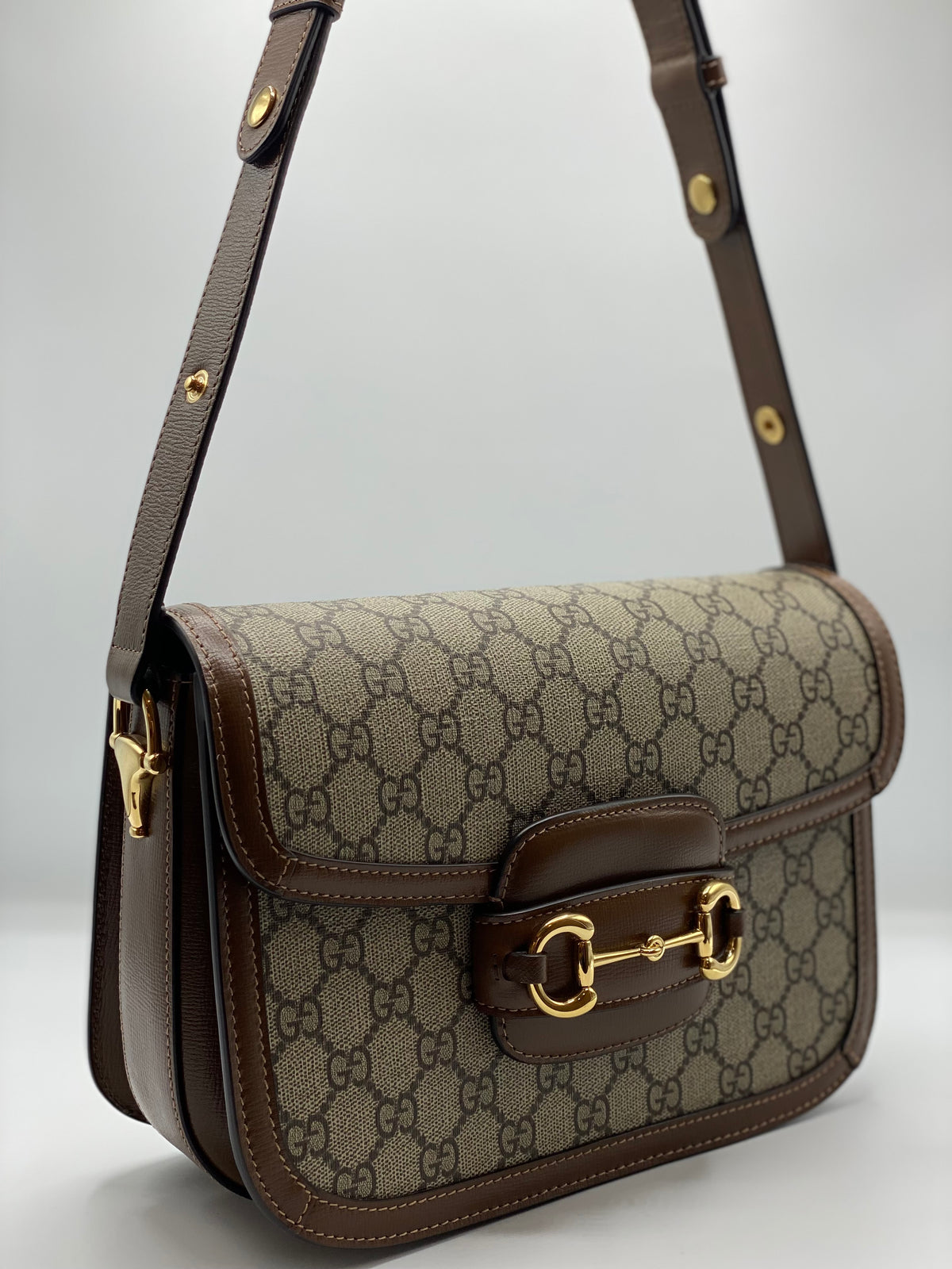 GUCCI |  HORSEBIT 1955 GG SUPREME SHOULDER BAG