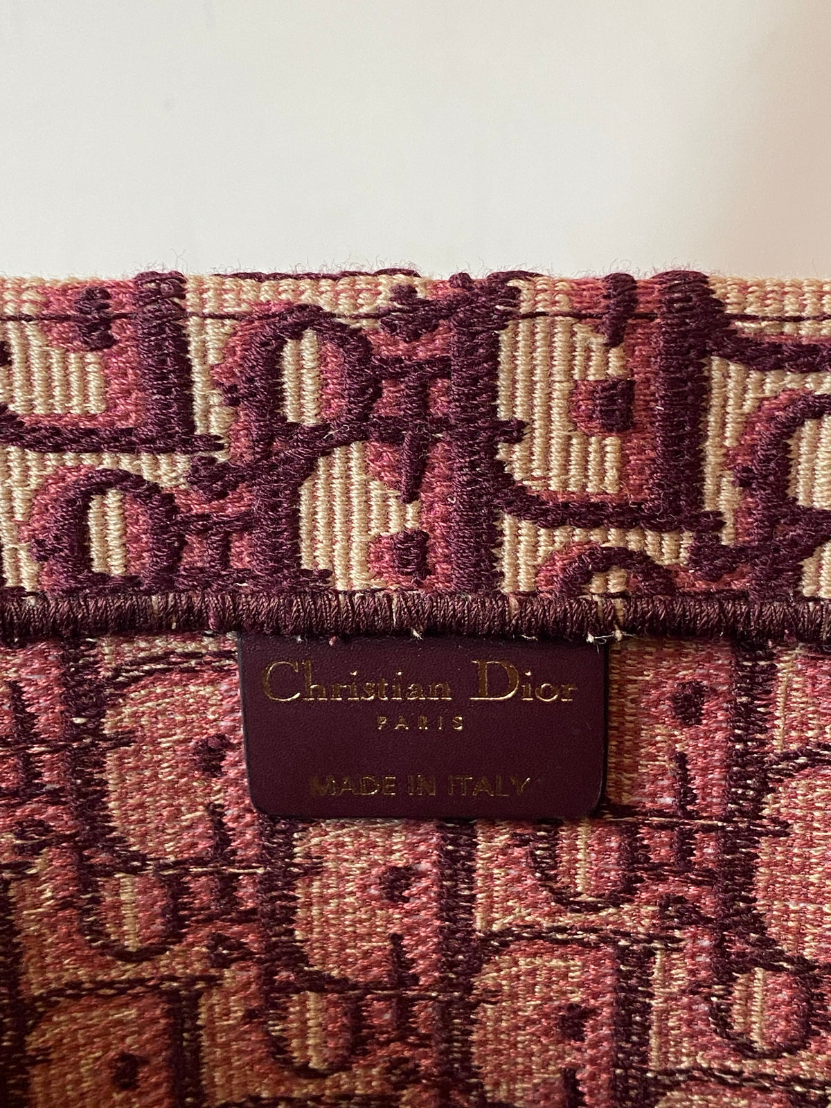 DIOR |  Book Tote Large Oblique