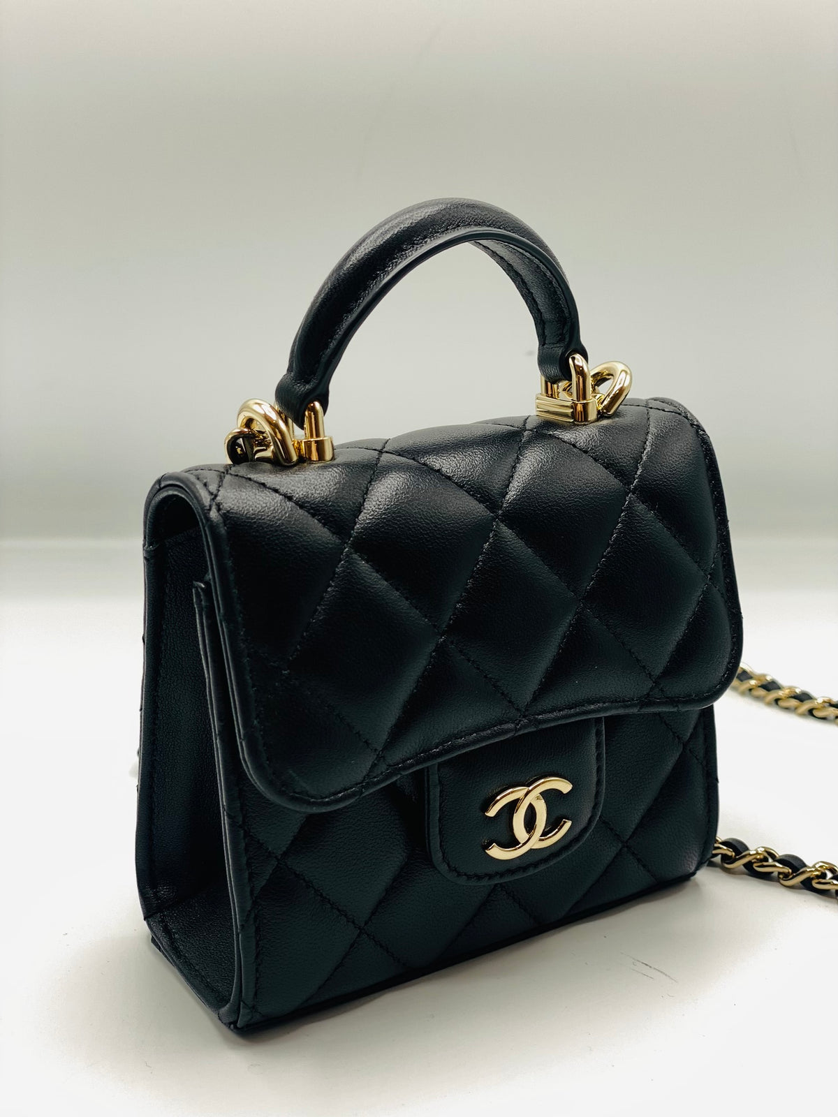 CHANEL | Micro Top Handle Bag