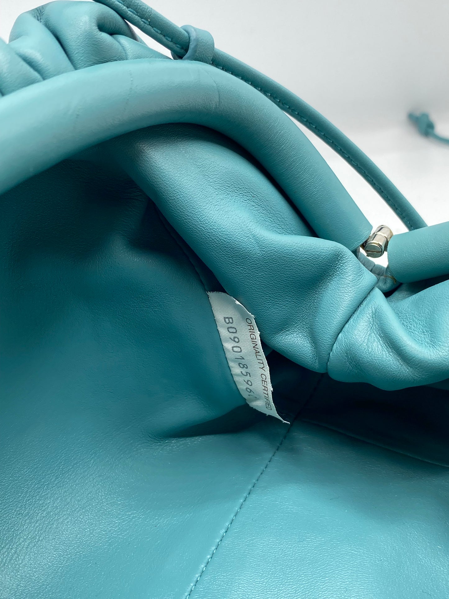 BOTTEGA VENETA | Mini Pouch Turquoise