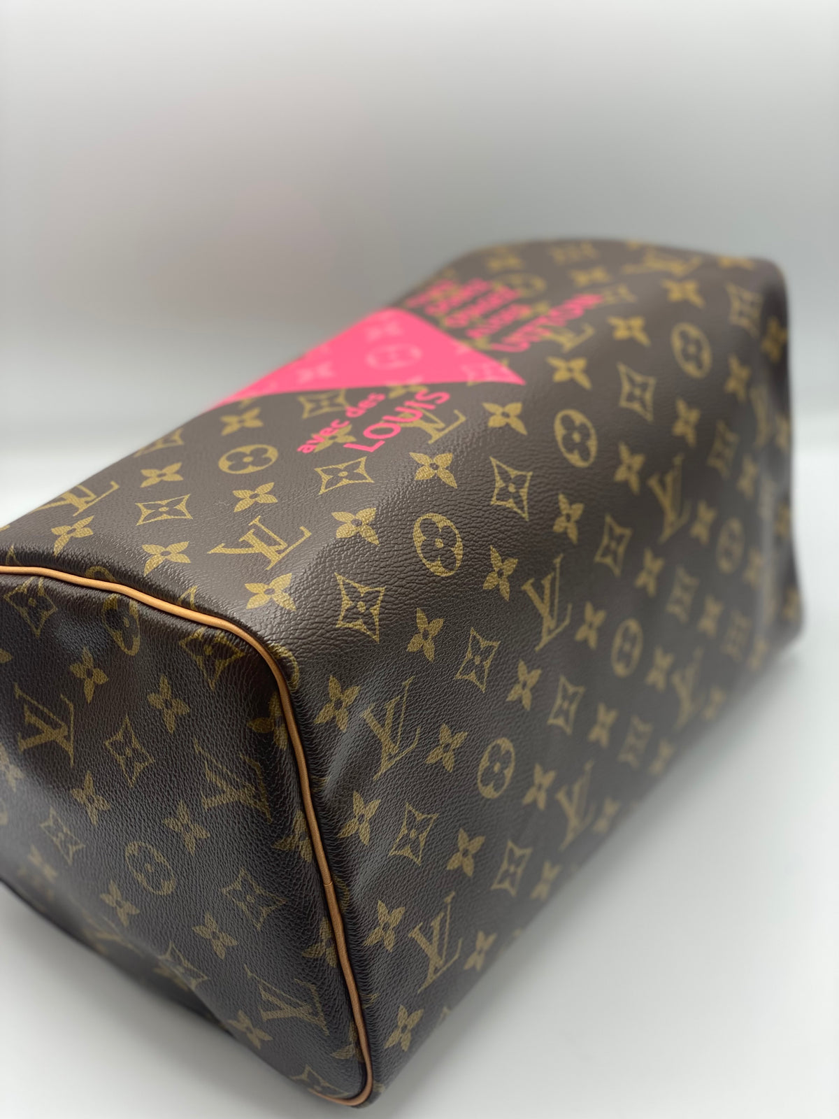 LOUIS VUITTON |  Speedy 30 Monogram V-Pink Limited Edition Summer 2015