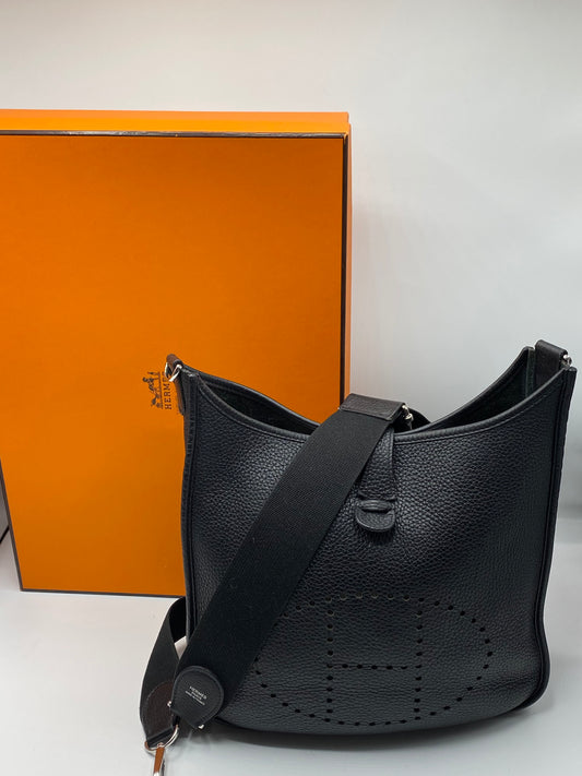 HERMES | Evelyne 29 Black Clemence