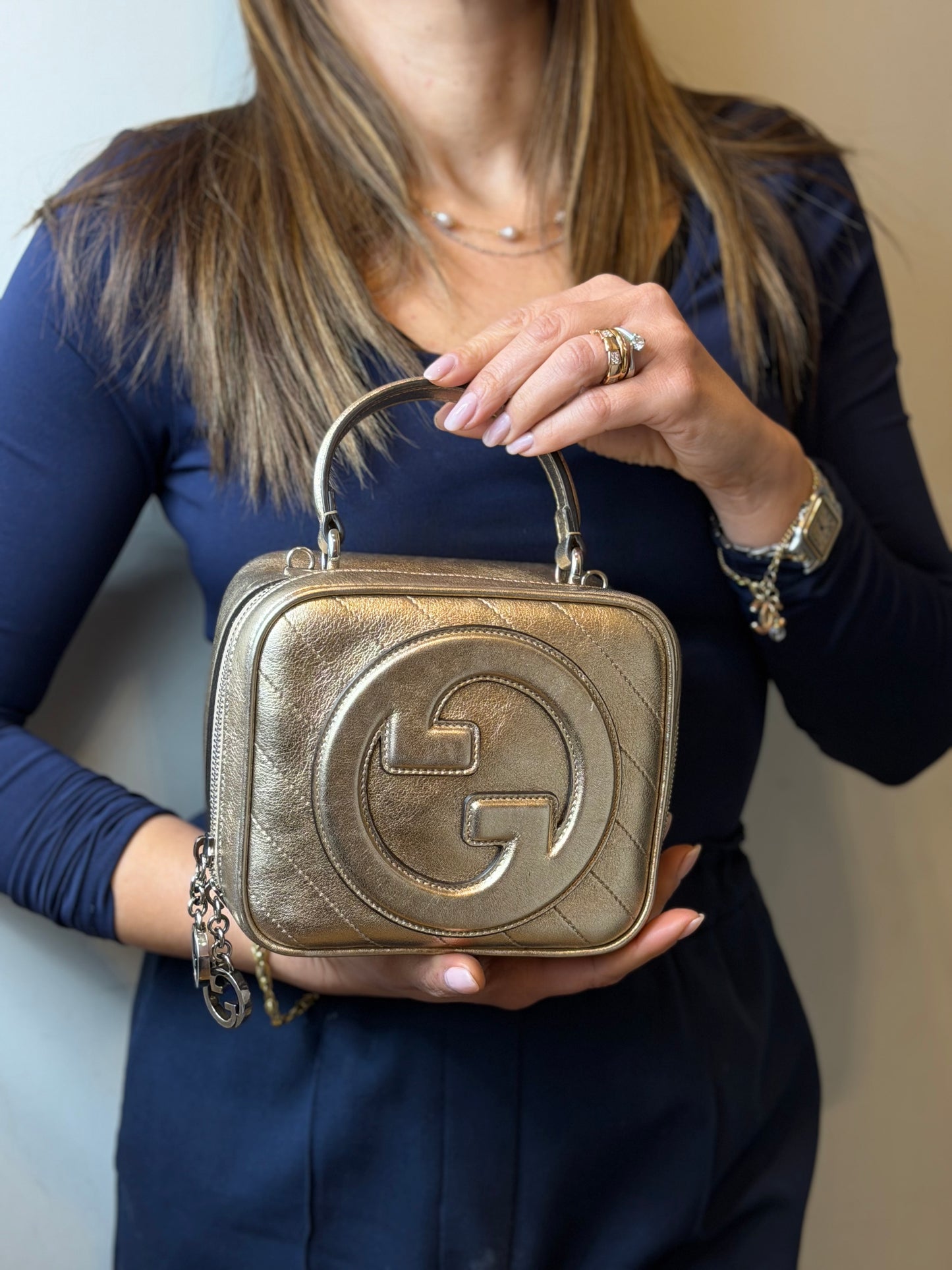 GUCCI | Blondie Top Handle Gold