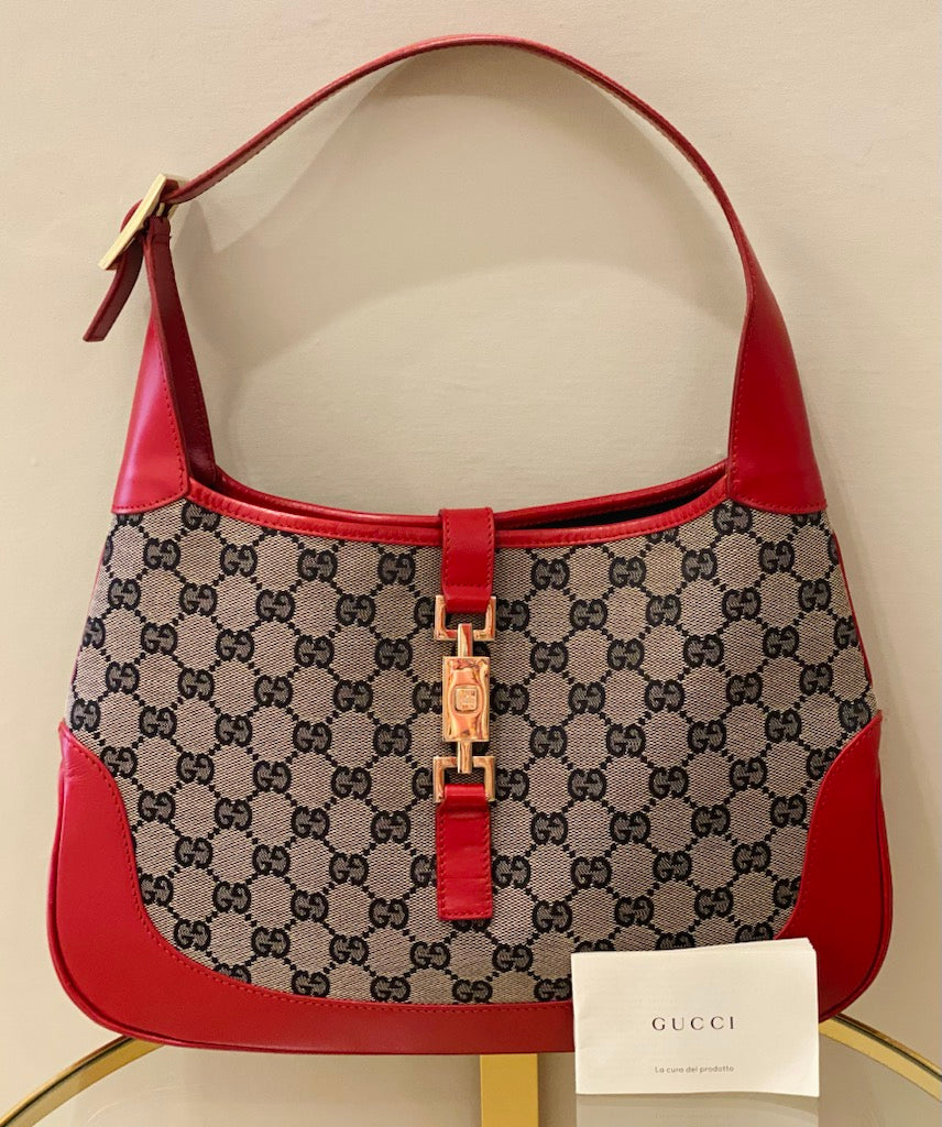 GUCCI JACKIE GG CANVAS