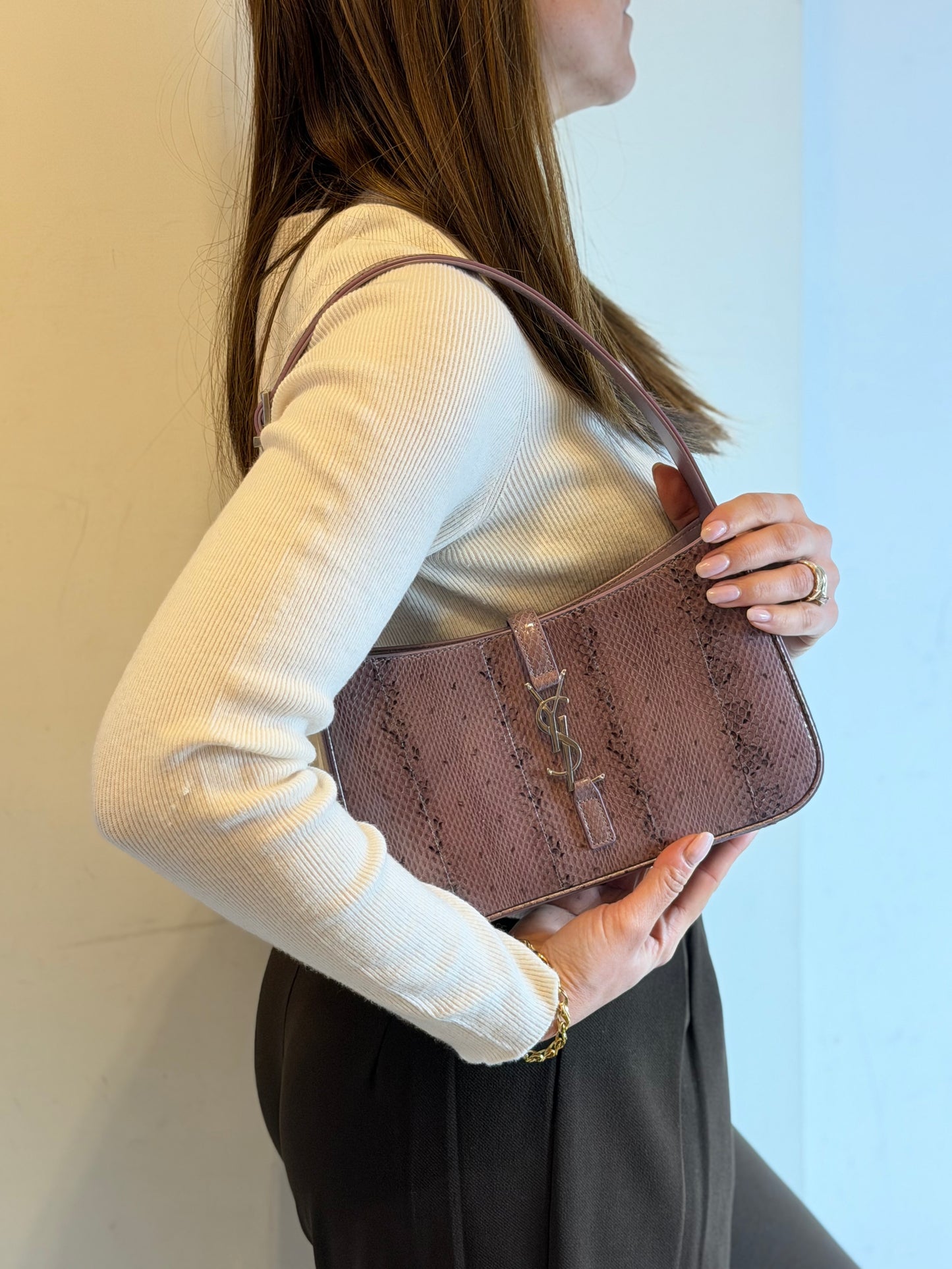 SAINT LAURENT | Le 57 in Lizard Leather