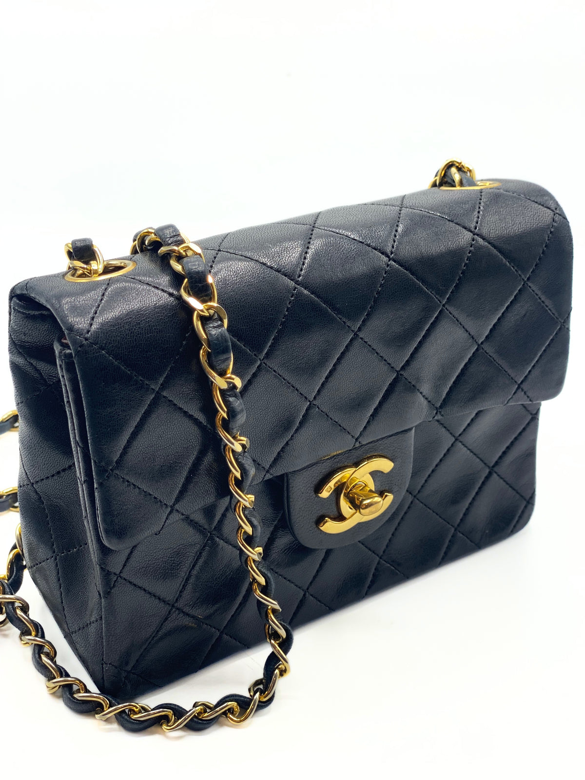 CHANEL | Mini Square Midnight Blu Vintage