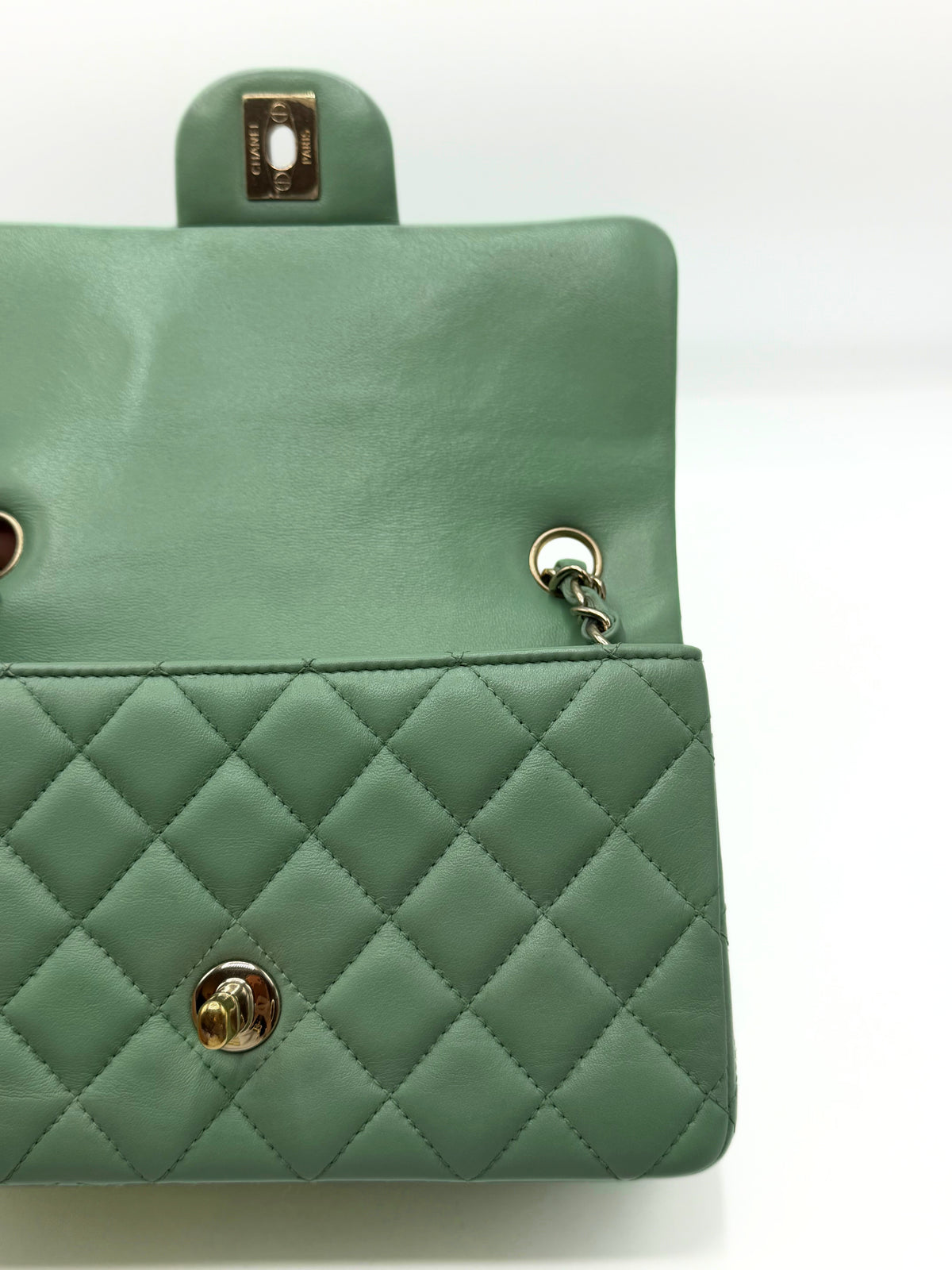 CHANEL | Mini Rectangular Pistacchio