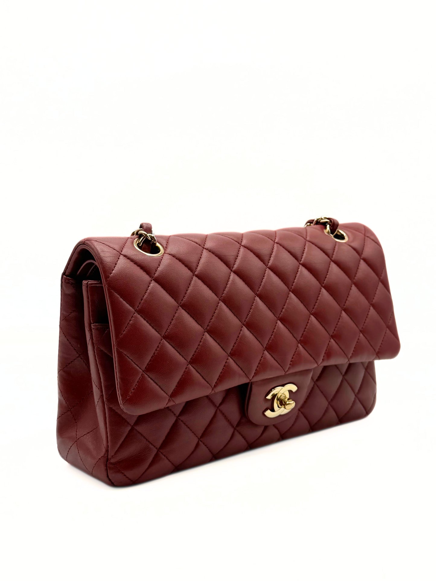 CHANEL | Classic Medium Double Flap Burgundy