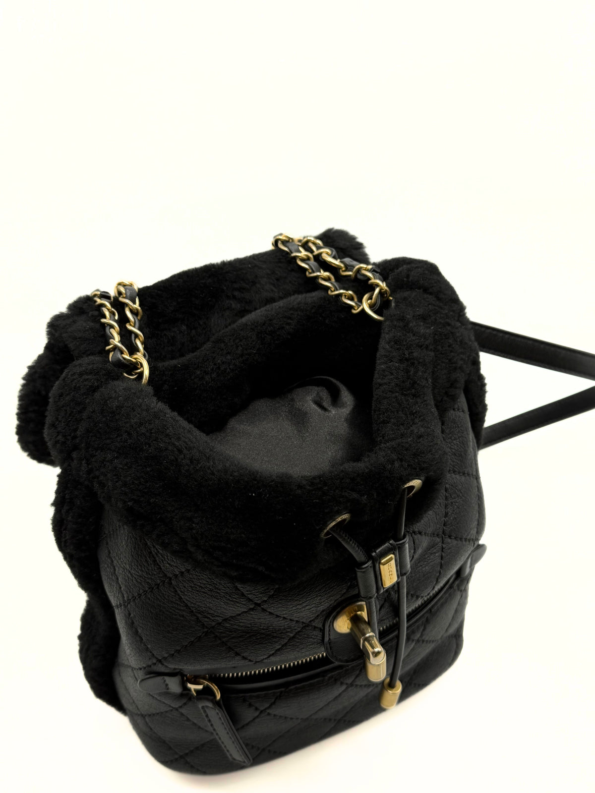 CHANEL | Paris-Hamburg Sherling Backpack