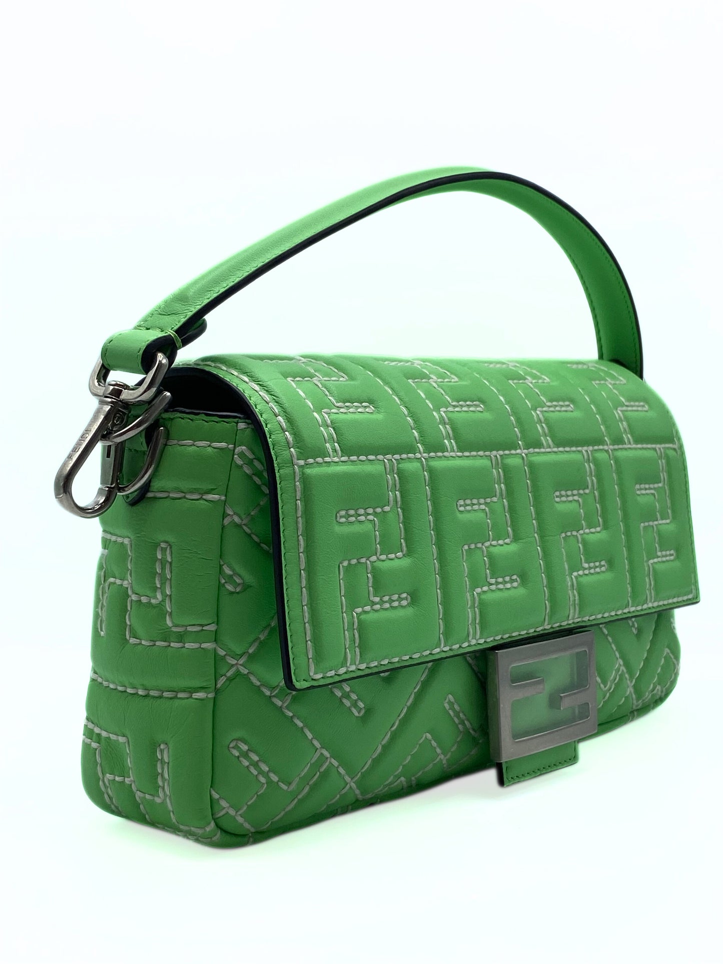 FENDI | Baguette Lime Green