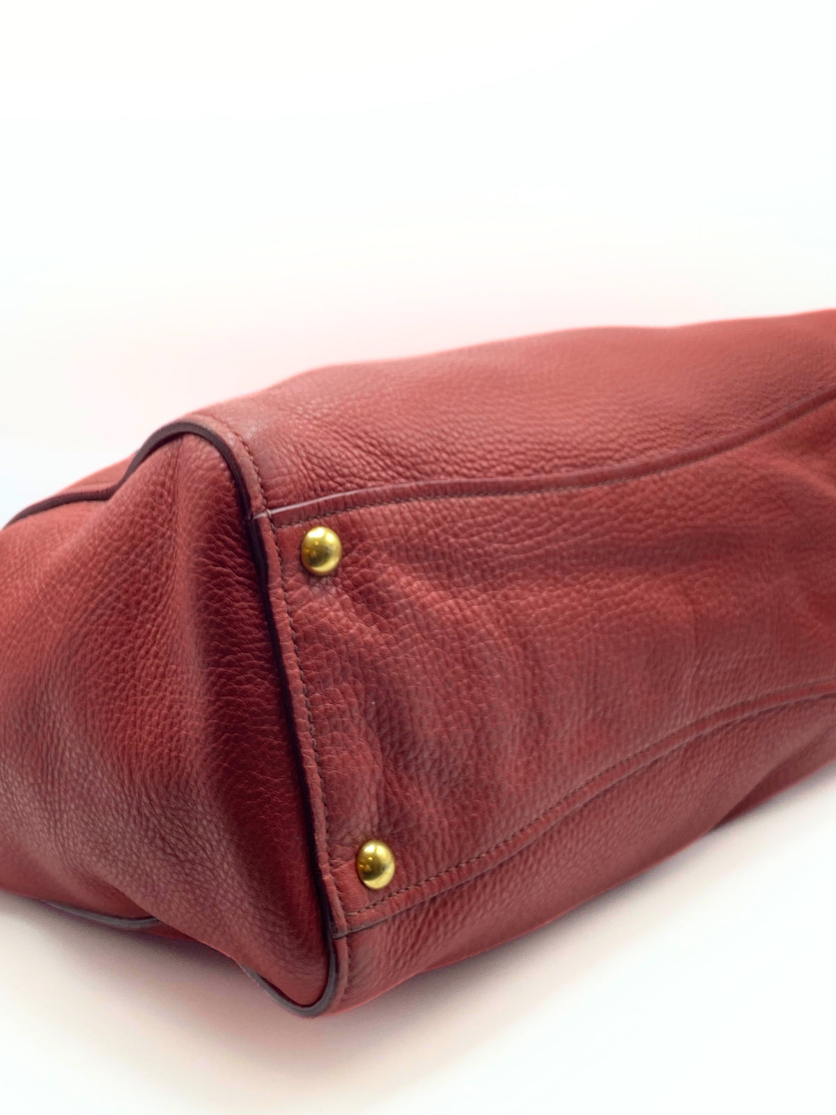 MIU MIU | Shopper in Red Leather