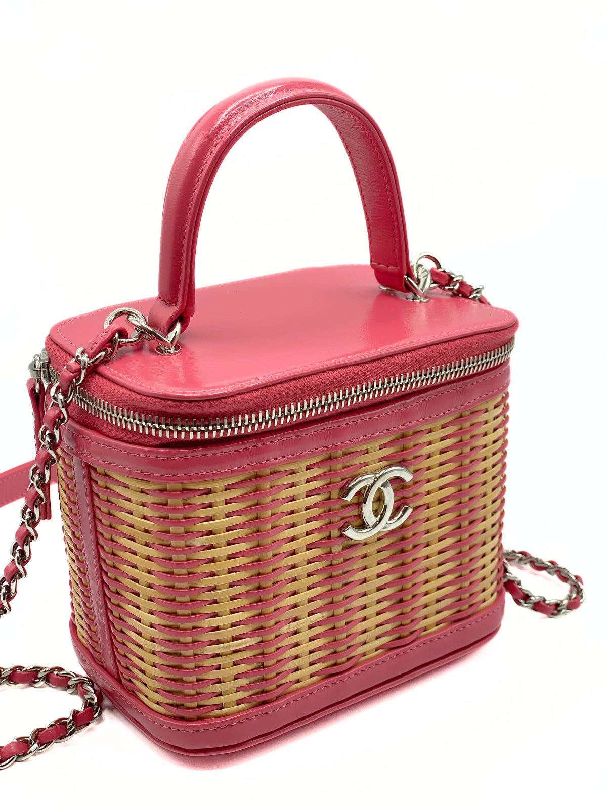 CHANEL | Vanity Small Pink in Vimini