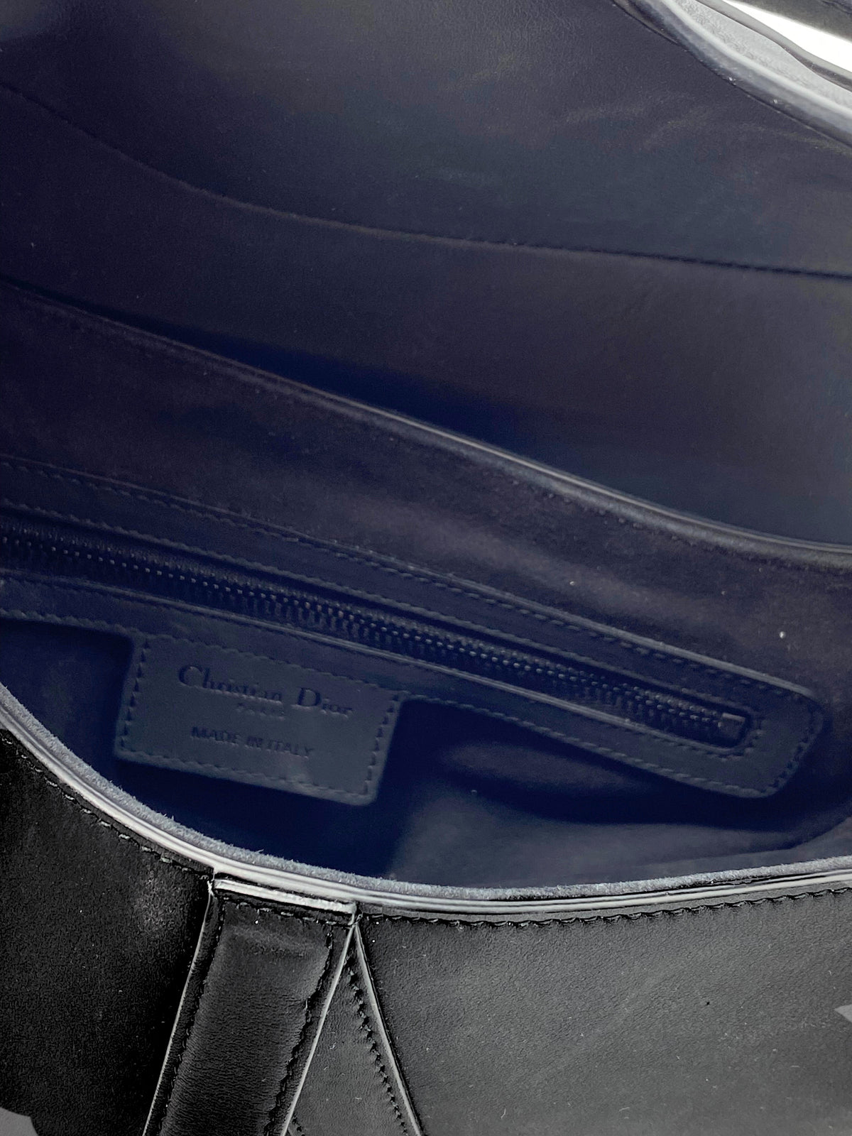 DIOR | Saddle Bag Black Matte