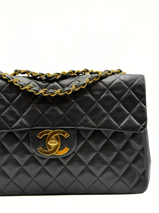 CHANEL | Vintage Maxi XL Jumbo Classic Single Flap Bag