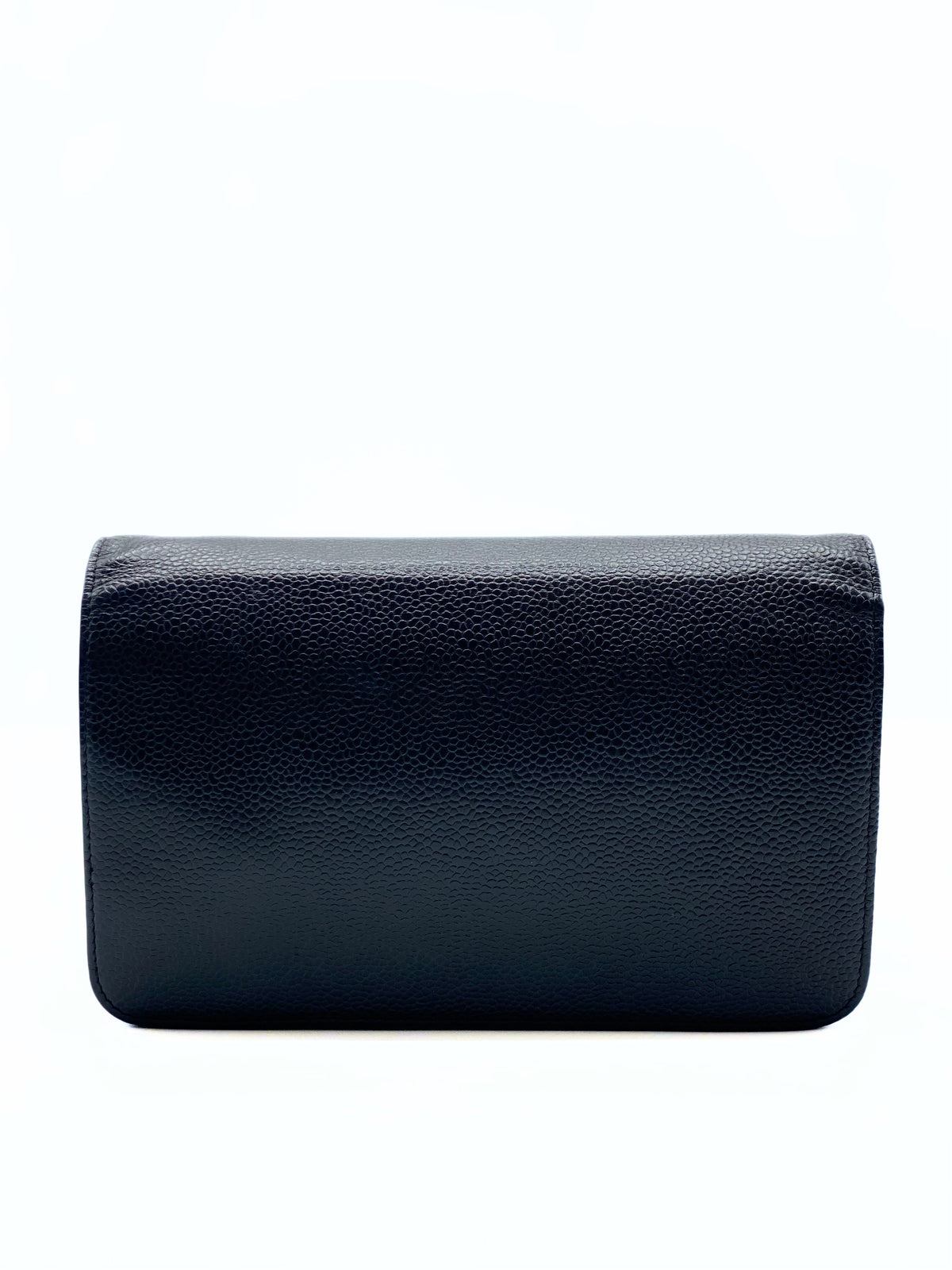 CHANEL | Wallet on Chain Black Caviar