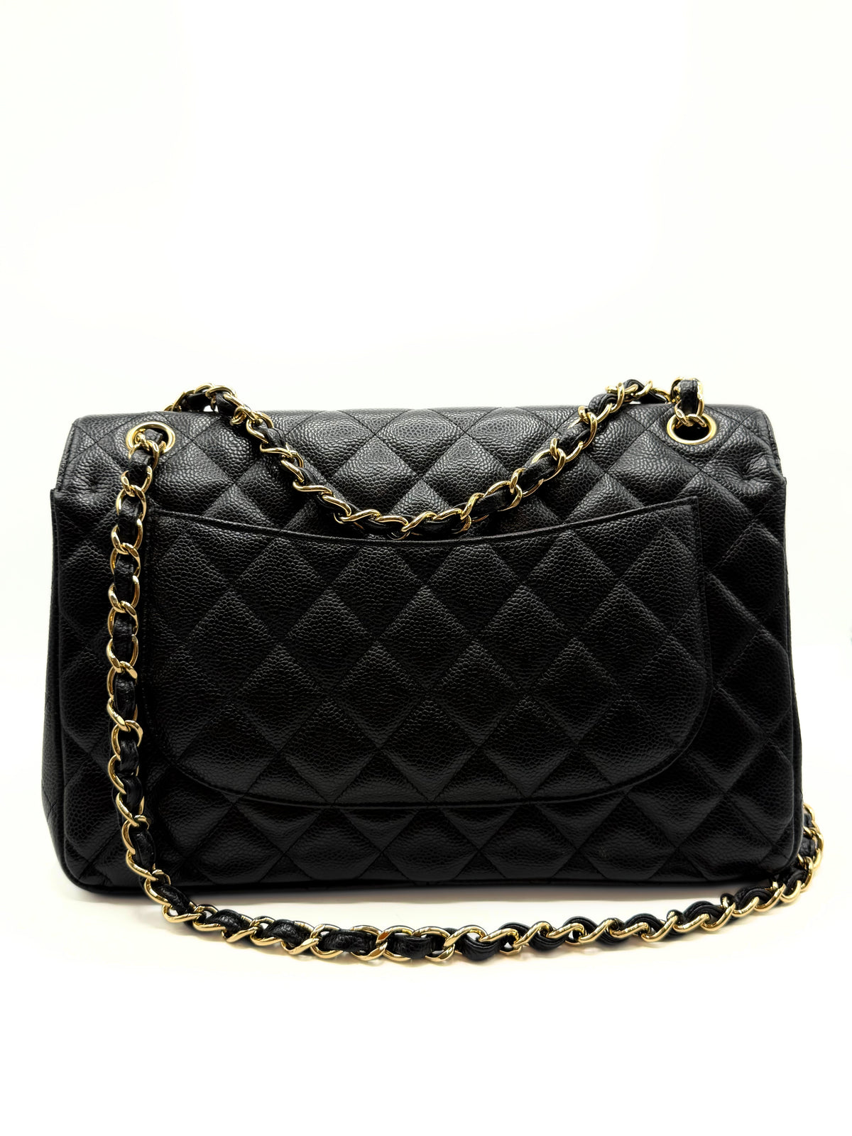 CHANEL | Jumbo Double Flap in Black Caviar