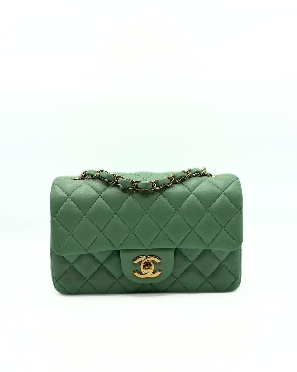 CHANEL | Mini Rectangular Pistacchio