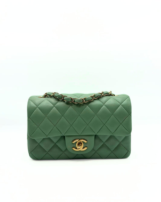 CHANEL | Mini Rectangular Pistacchio
