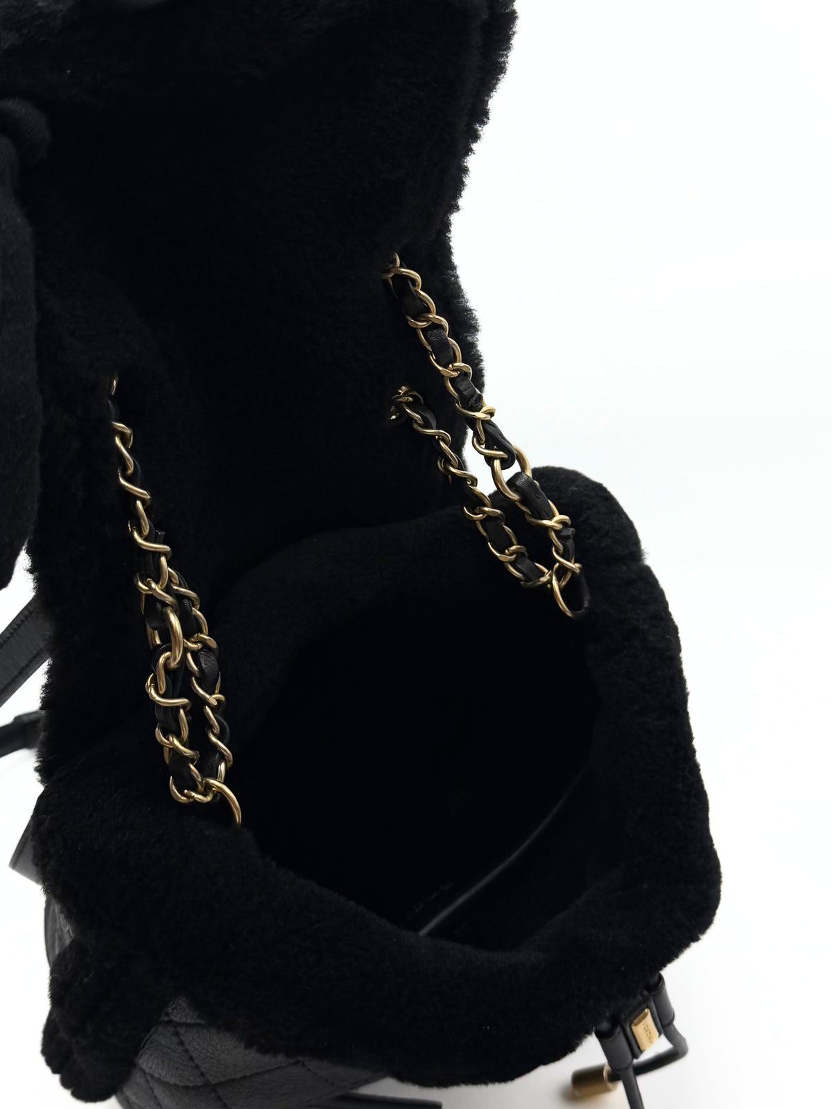 CHANEL | Paris-Hamburg Sherling Backpack