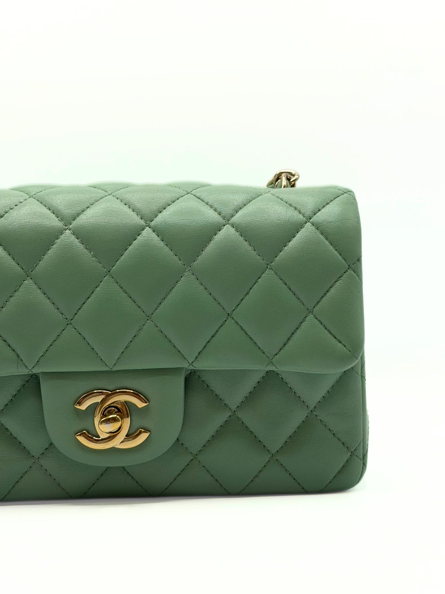 CHANEL | Mini Rectangular Pistacchio
