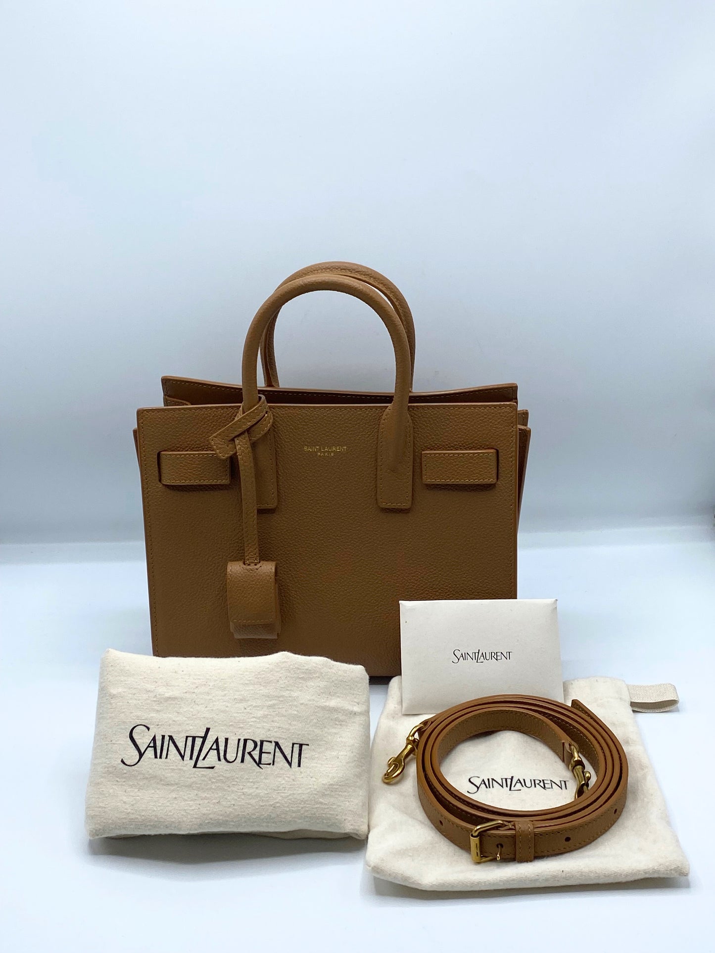 SAINT LAURENT | Sac Du Jour Nano Camel