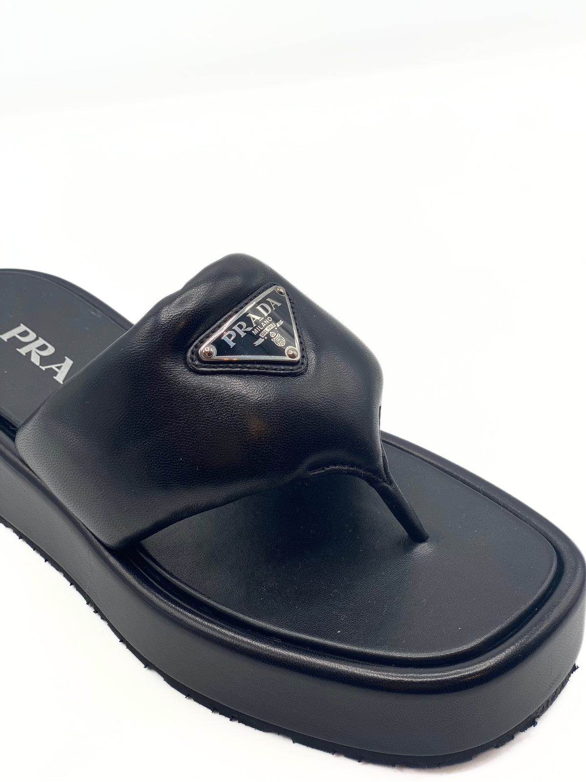 PRADA | Platform Sandals Black
