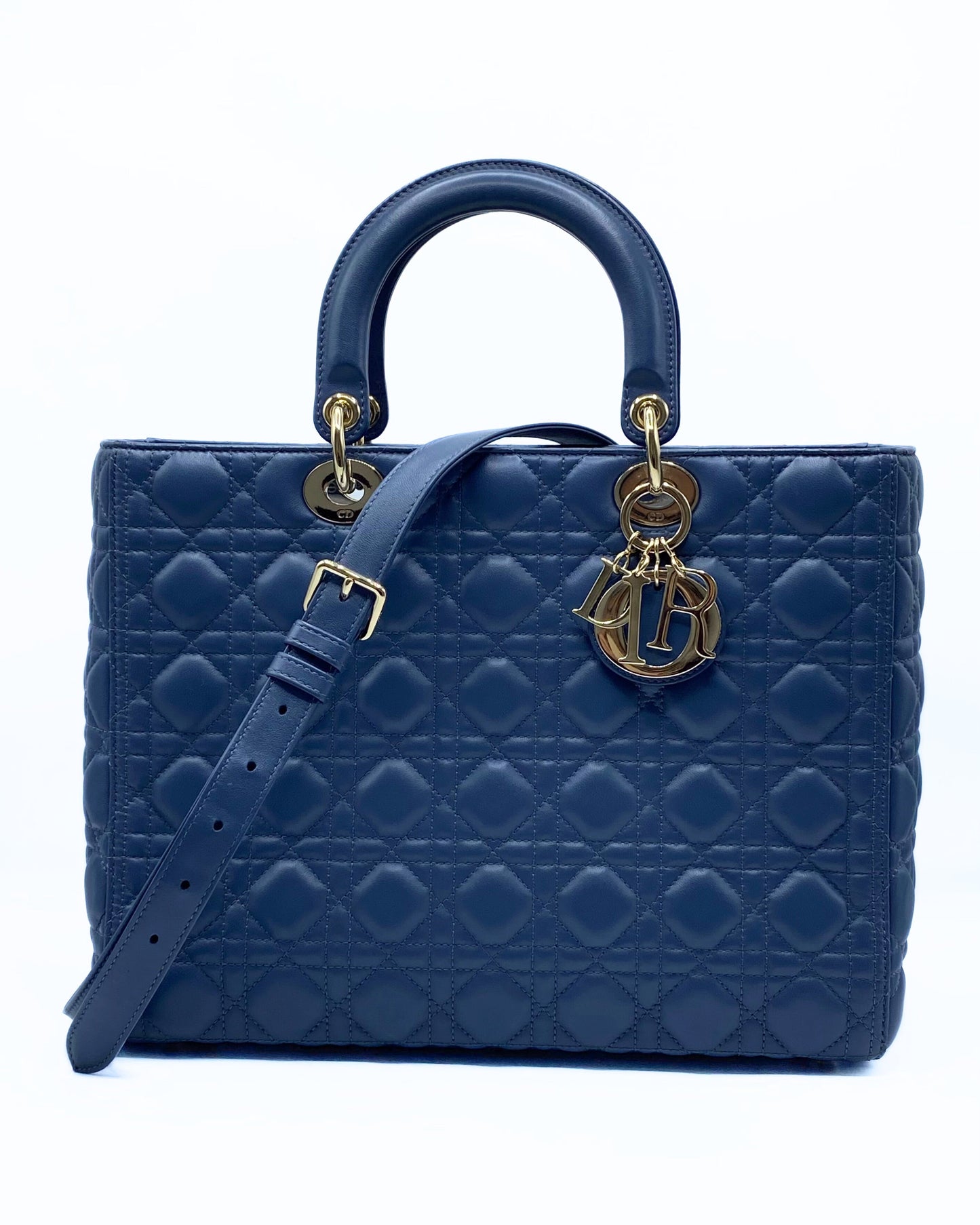 DIOR | Lady Dior Large Blue