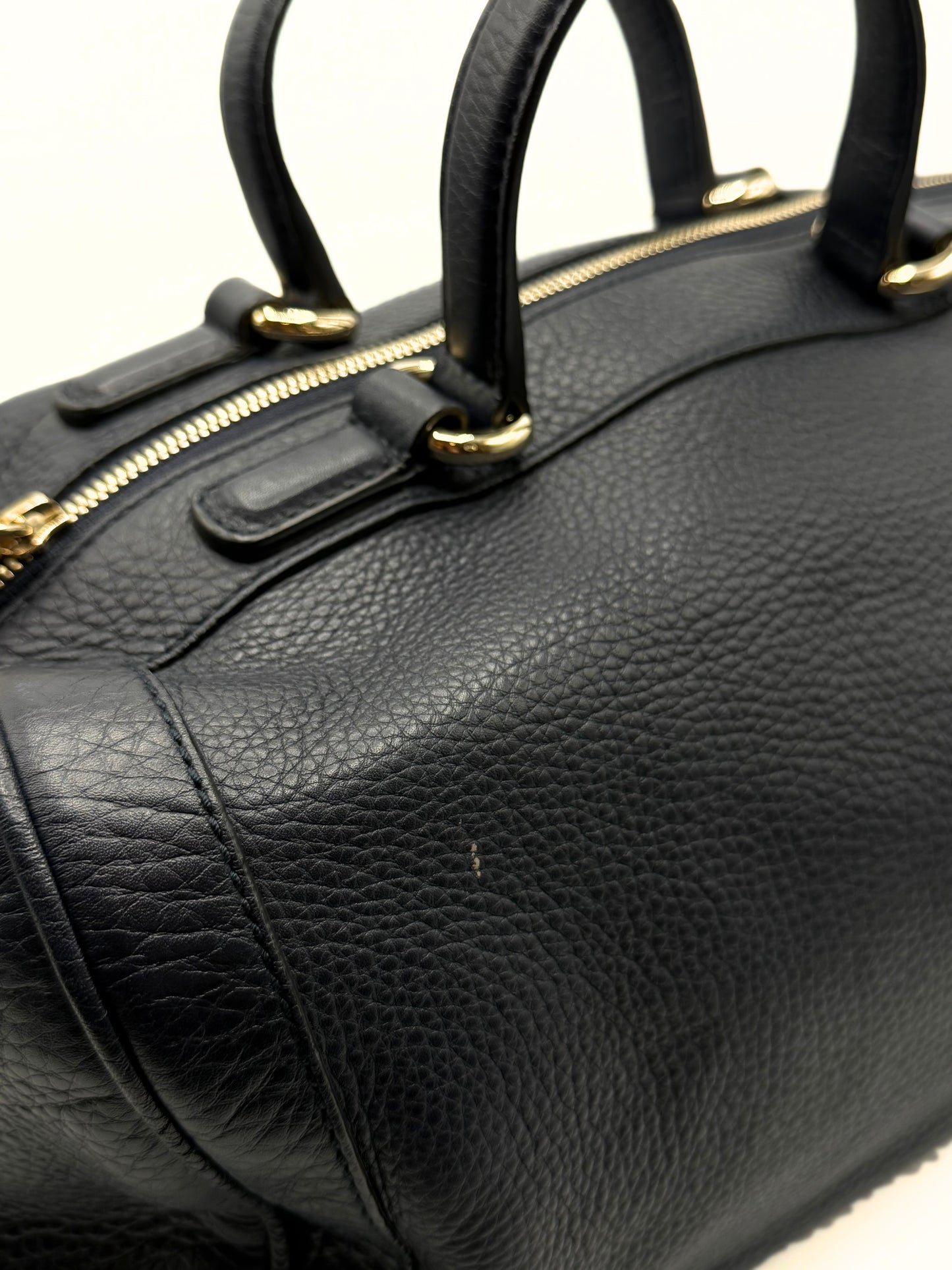 GUCCI | Soho Boston Navy Blue Bag