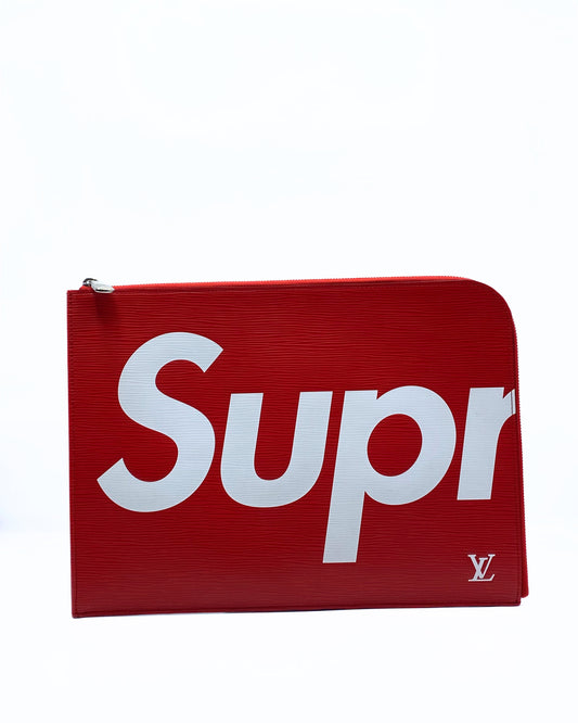LOUIS VUITTON | Pochette Jour Epi X Supreme Limited Edition