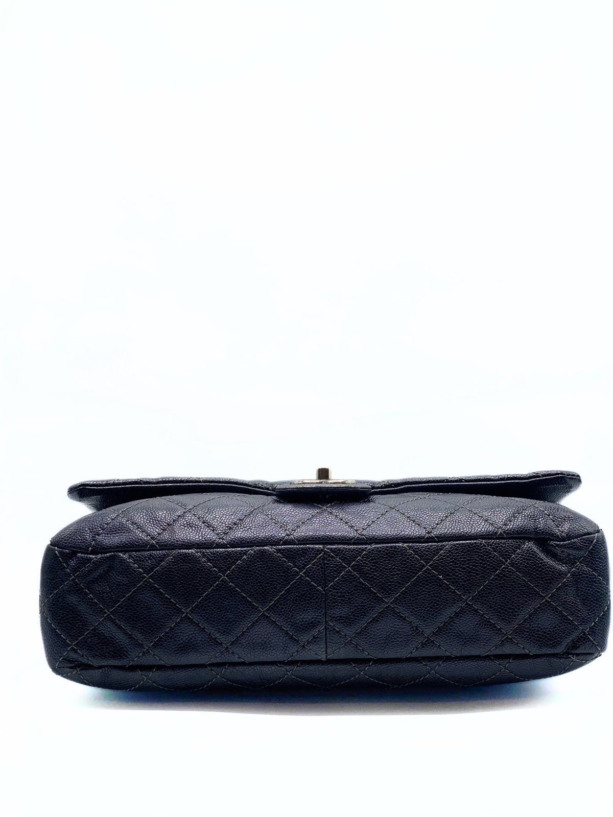CHANEL | Easy Caviar Metallic Grey