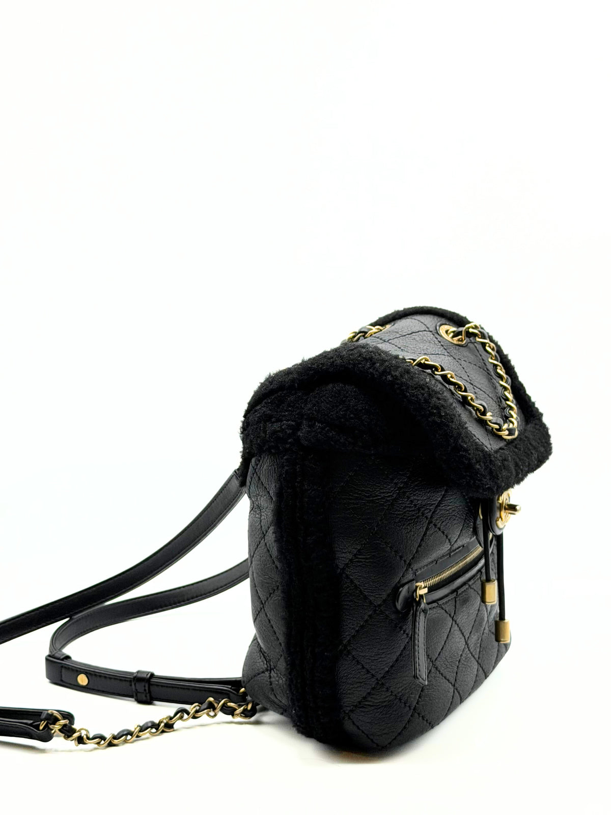 CHANEL | Paris-Hamburg Sherling Backpack