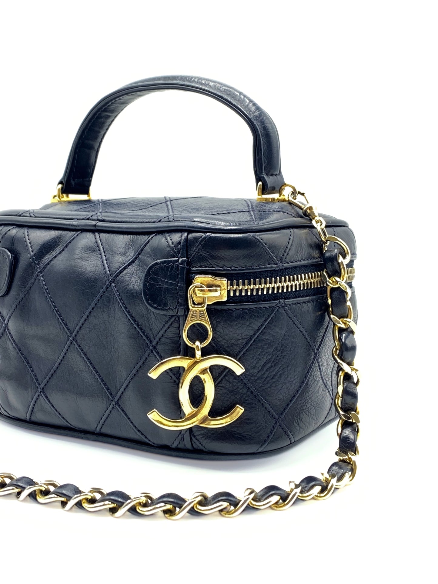 CHANEL | Mini Vanity Vintage Blue