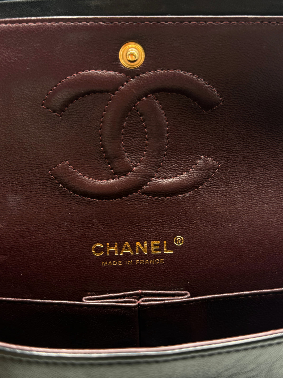 CHANEL | Timeless 2.5 Black Double Flap
