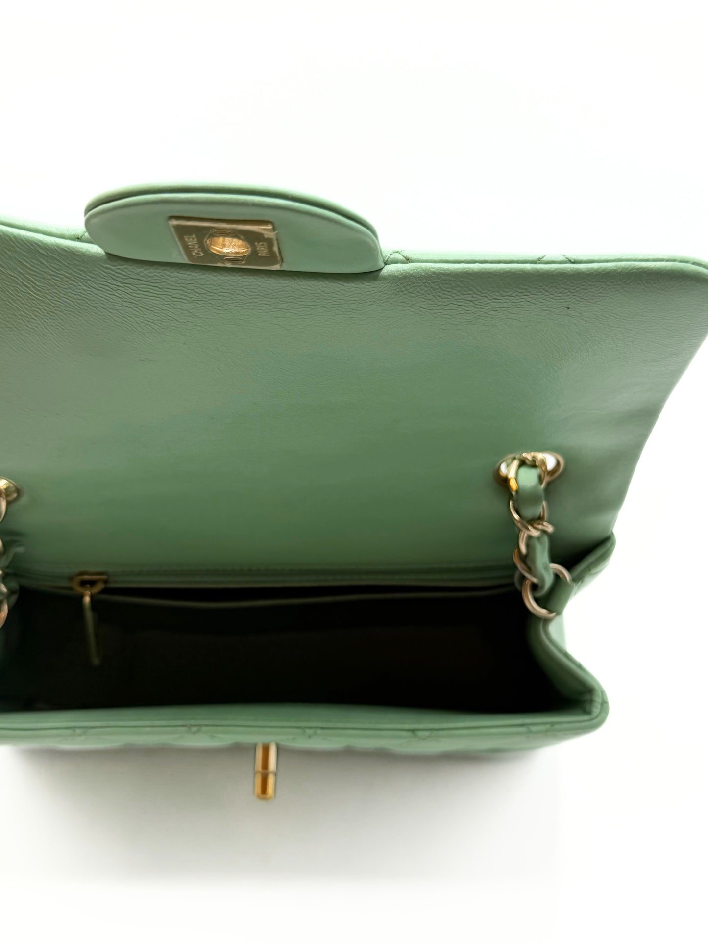 CHANEL | Mini Rectangular Pistacchio