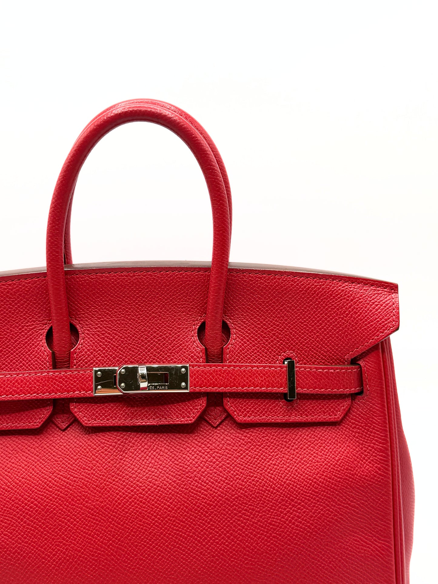 HERMES | Birkin 25 Red Epson Leather