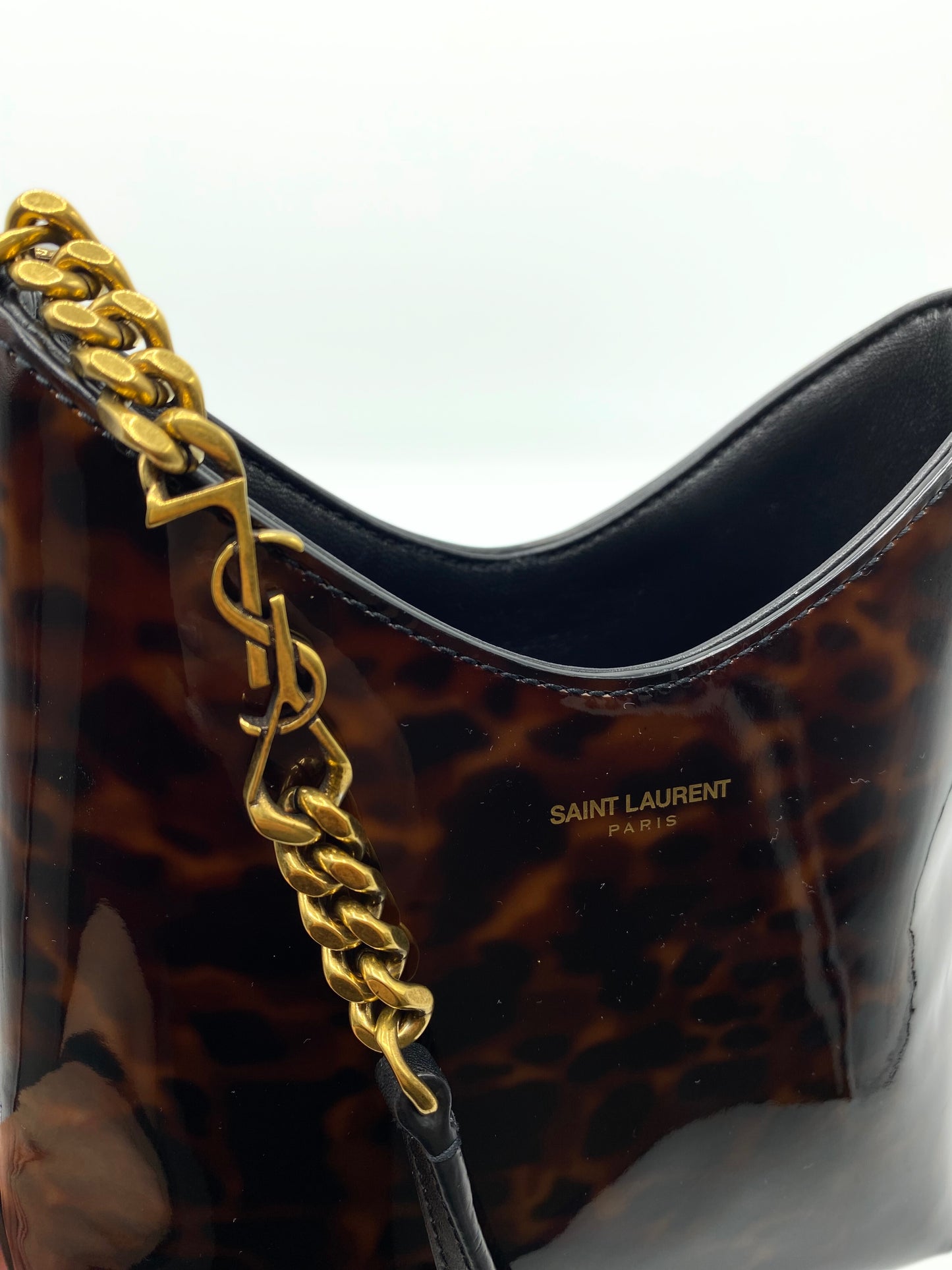 SAINT LAURENT | HOBO RENDEZ-VOUS MINI ANIMALIER