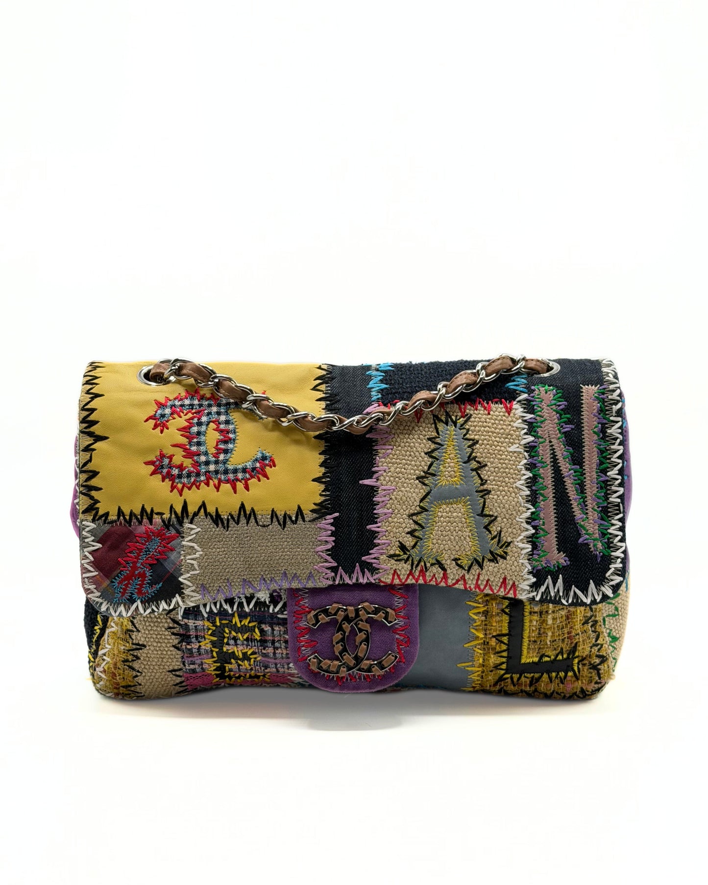 CHANEL |  Patchwork Jumbo Classic Flap Bag