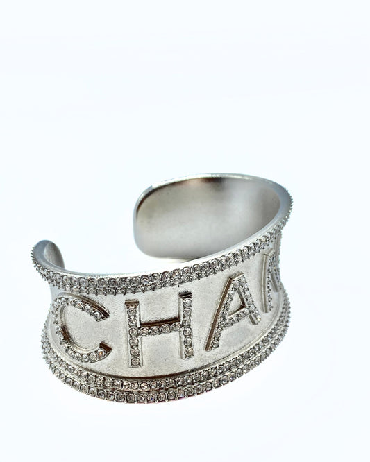 CHANEL | Silver Cuff Bracelet